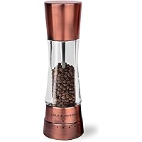 COLE & MASON Derwent Pepper Grinder - Copper Mill Includes Gourmet Precision Mechanism and Premium Peppercorns