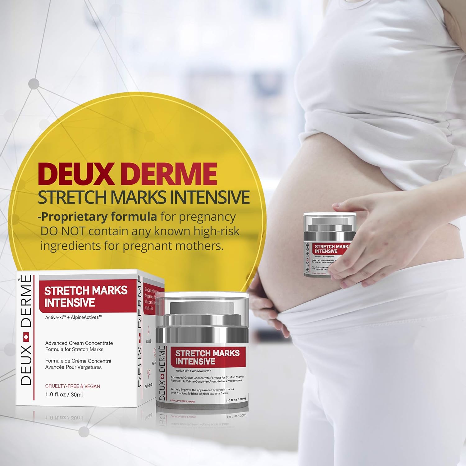 deux derme stretch mark intensive cream