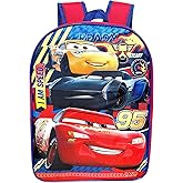 Ruz Cars Lightning McQueen Kid's 15" School Backpack (Cars I am Speed)