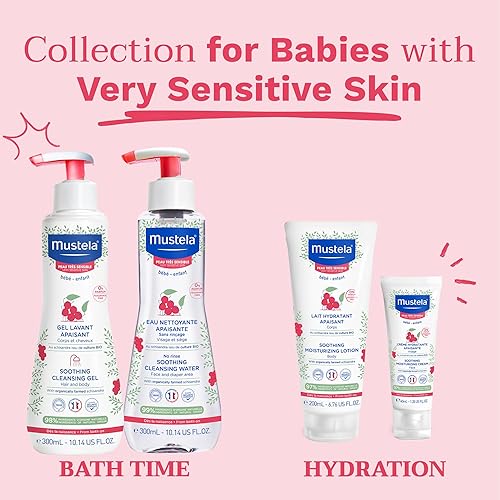 Mustela Baby Very Sensitive Skin Bath Time Gift Set Baby Skin