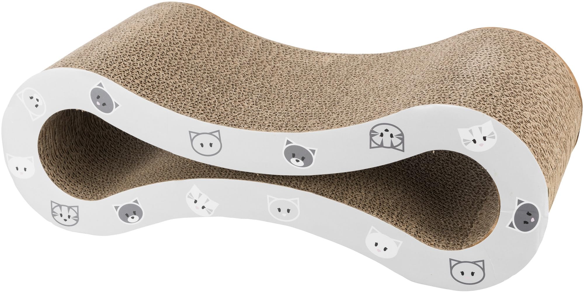 Trixie 48002 Scratching wave Mimi, 48 × 16 × 22 cm, Grey