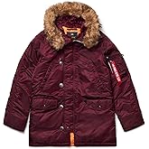 Alpha Industries N-3B Slim Fit Parka - Cold Weather Military Issue Parka