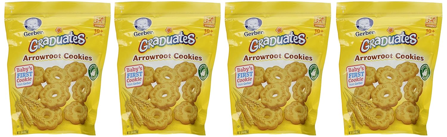 gerber graduates arrowroot cookies