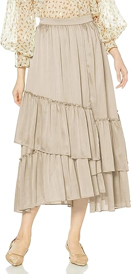 Amazon リリーブラウン ランダムティアードスカート Lwfs レディース Beg F スカート 通販
