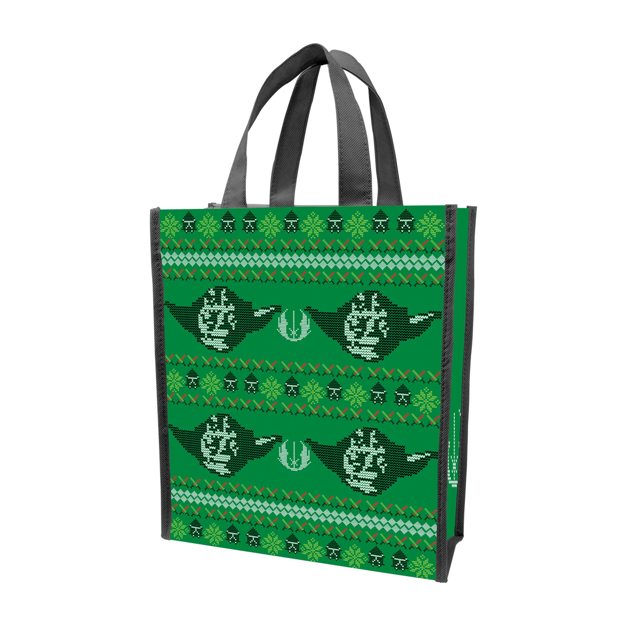 Vandor Star Wars Ugly Sweater Recycled Shopper Tote, Recylced, S