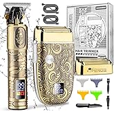 Suttik Foil Shavers for Men Electric Razor, Clippers and Trimmer for Men with LED Display, Waterproof