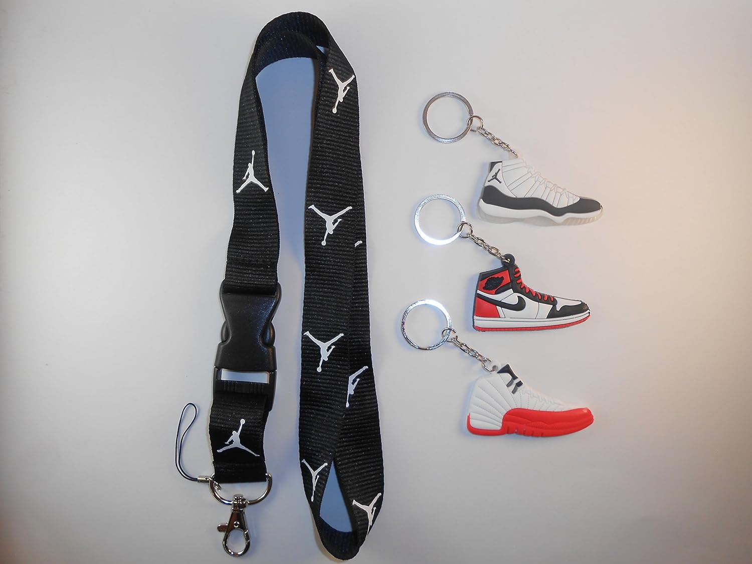 jordan lanyard keychain