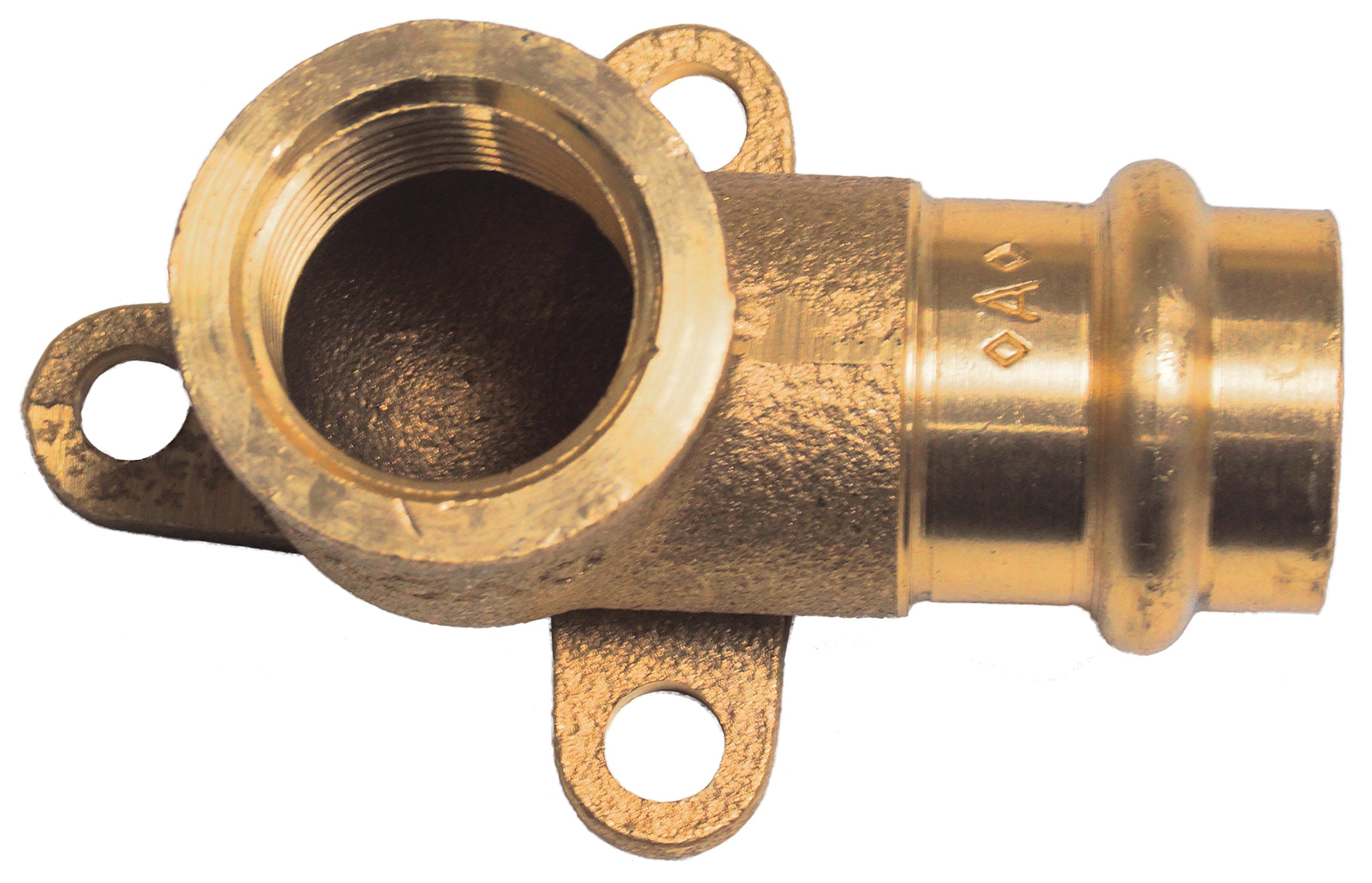 Cornat Press Wall Disk Inner Thread 7 mm x 1/2 Inches, 1 Piece, Rotguss, T65721812B