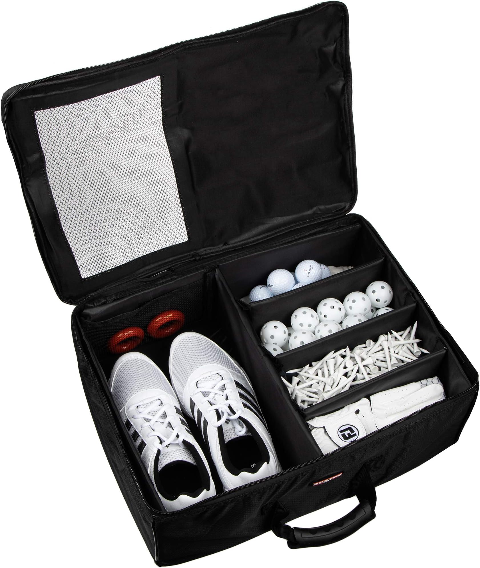 Stripe Golf Trunk Organizer and Travel Storage Locker