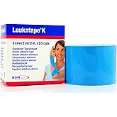 Leukotape K - Therapeutic Kinesiology Tape - 5cm x 5m Roll Light Blue