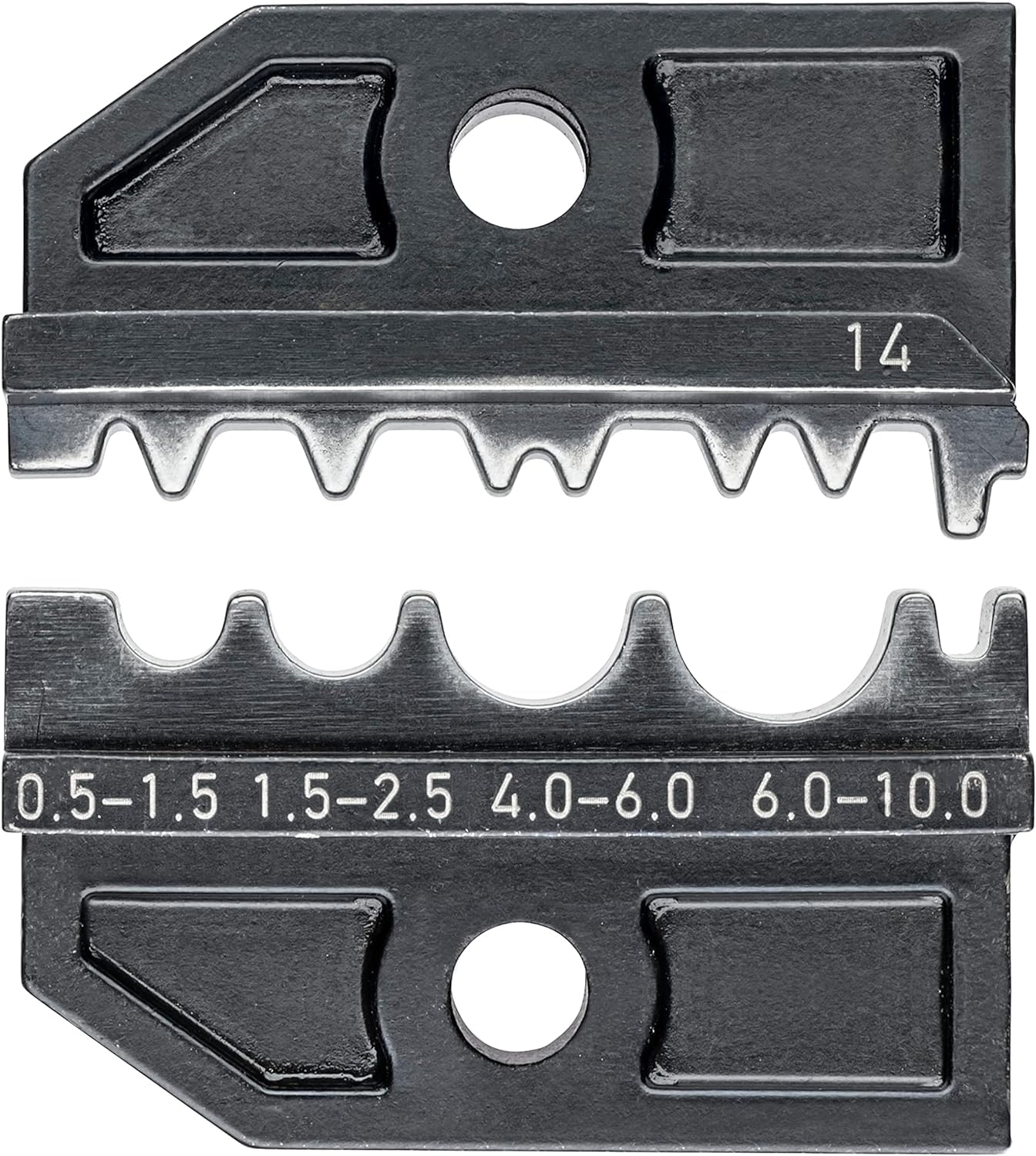 KNIPEX Crimping Die for Non-Insulated Tube and Crimp Cable Lugs and Non-Insulated Butt and Crimp Connectors in Accordance with Din 46341, 97 49 14