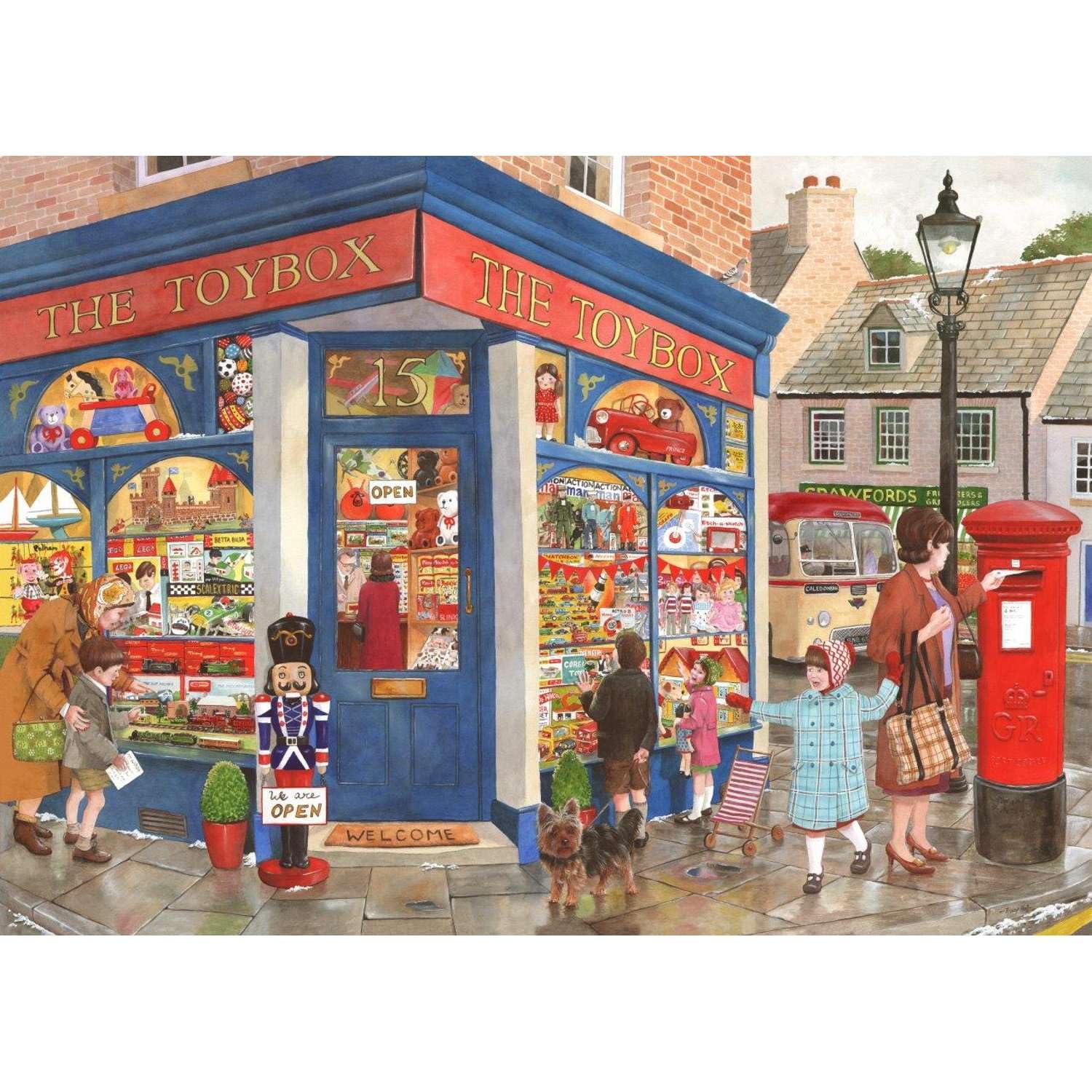 The House of Puzzles 1000 Piece Jigsaw Puzzle - Toybox Toys