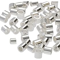Amazon.com: The Beadsmith Tube Crimp Beads, 2.5 x 2.5mm, 100
