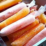 100 Pcs Bolsas Para Helado Bolis/ Ice Candy Wrappers/ Ice Moldes Para Paletas De Helado, Plastic Disposable Ice Popsicle Bags