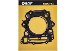 NICHE Big Bore Top End Gasket Kit for Yamaha Raptor Rhino Grizzly 660 5KM-11351-00-00 (102mm)