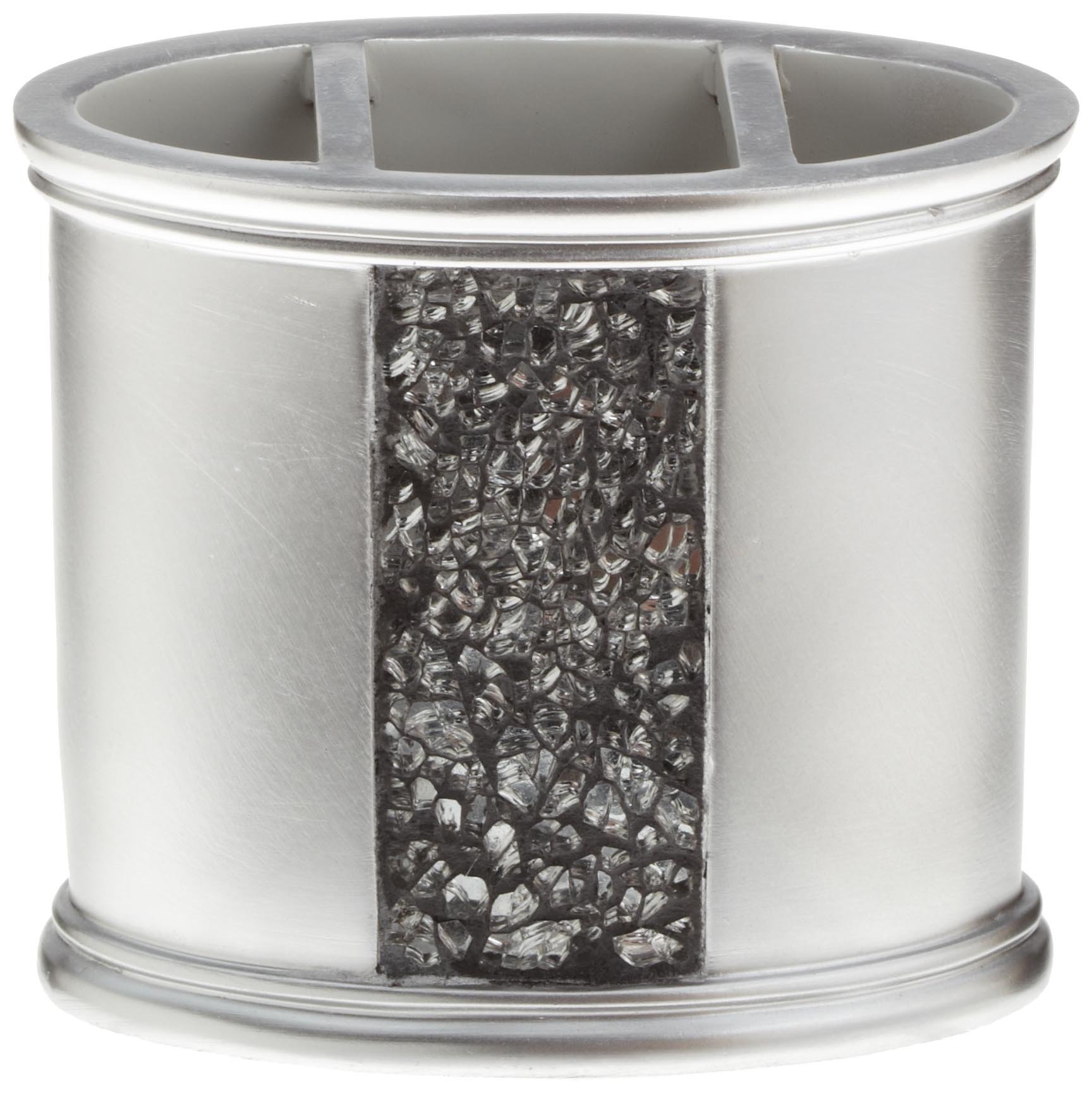 Popular Bath "Sinatra Silver" Soap Dish Home & Kitchen