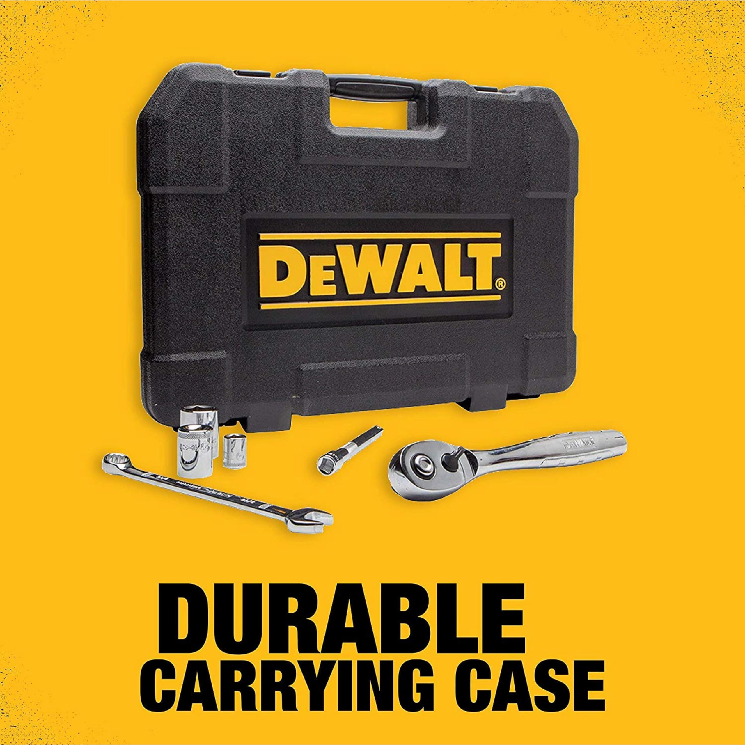 Mua DEWALT Mechanics Tool Set, SAE and Metric, 1/2, 1/4, 3/8 Drive ...