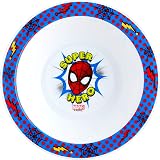 Marvel Spider-Man 3 Piece Kids Tableware Set Plate Bowl Cup Blue view 6