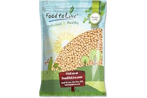 Food to Live Organic Soybeans, 10 Pounds – Dry Soy Beans, Pure and Natural, Nutritious Snack, High-Protein, Perfect for Soy Milk, Tofu, Cooking, Baking and Snacking, No-GMO, Vegan, Kosher, Bulk