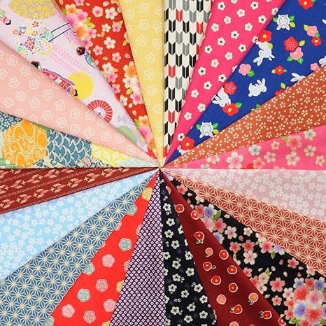 Amazon 和柄 生地 カットクロス 枚 セット 花柄 つまみ細工 手芸 布 ハンドメイド はぎれ 布 生地 通販