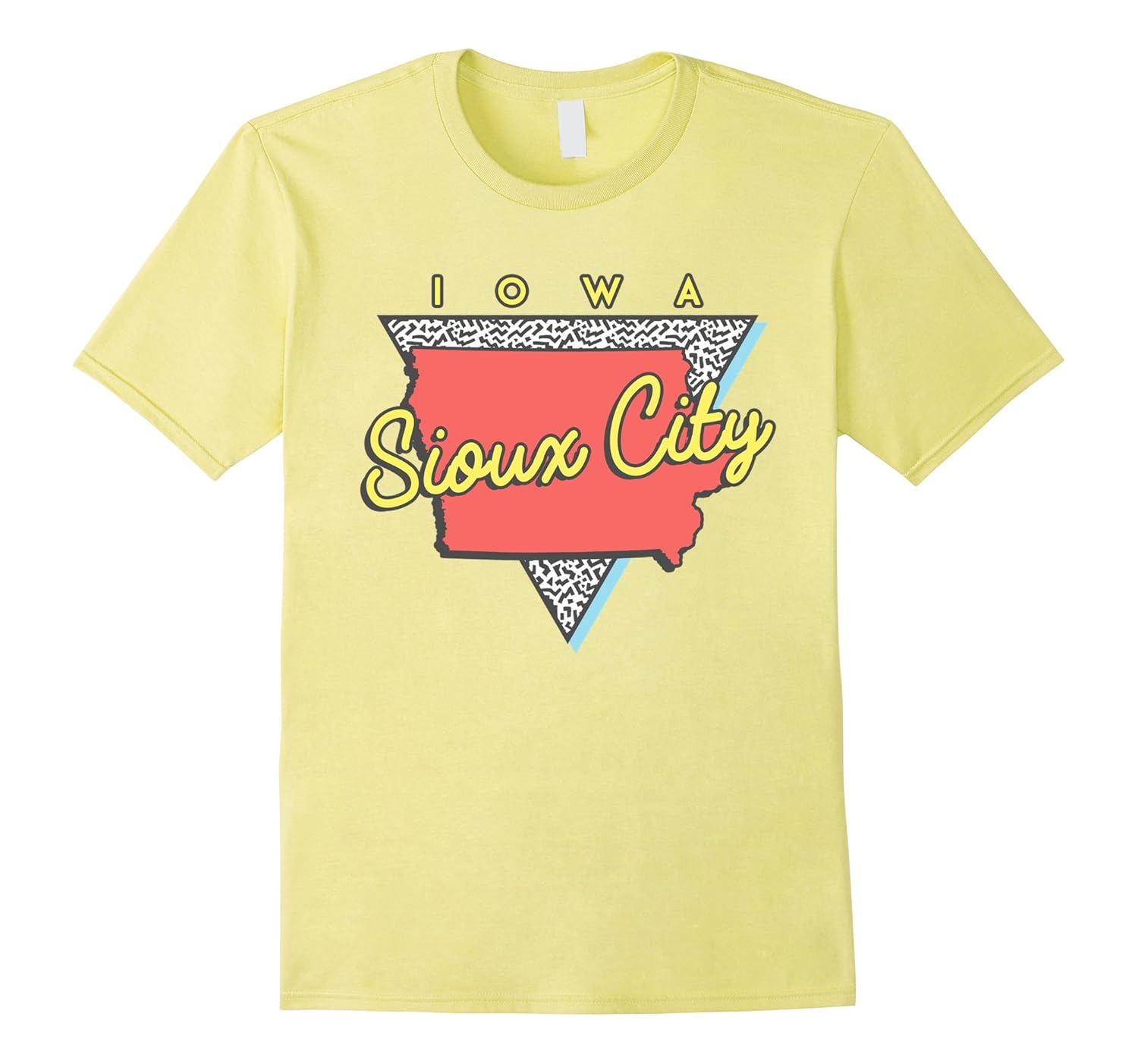 Sioux City Iowa T Shirt Vintage IA Souvenirs-Rose