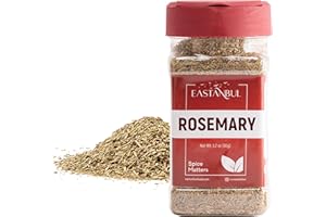 Eastanbul Rosemary Leaves 3.2oz, Dried Rosemary Seasoning, Natural, Freshly Picked Vegan Rosemary Herb, Rosemary Spice for Savory & Sweet Recipes, Rosemary Flakes, Ideal for Rosemary Tea