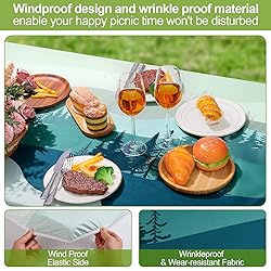 Picnic Table Cover with Bench Covers Camping