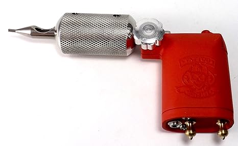 INKgrafiX® Ulm - TATTOOMASCHINE ROTARY IG-7r ROT RED InkgrafiX® Deutschland! IG00064