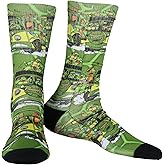 Teenage Mutant Ninja Turtles' Socks Men's Party Wagon Sublimated Crew Socks 1 Pair Fits Shoe Sizes 8-12