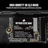 Corsair MP600 CORE MINI 2TB M.2 NVMe Gen4 PCIe x4 2230 SSD view 5