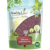 Food to Live Organic Freeze-Dried Acai Berry Powder, 1 Pound - Non-GMO, Kosher, Raw, Vegan, Unsweetened, Unsulfured, Bulk