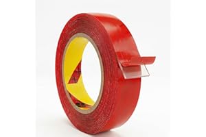 Clear Double Sided Tape, Heavy Duty 10Feet x 0.8inch Waterproof VHB Tape Strong Adhesive Two Side Tape for Car, LED Lights, H