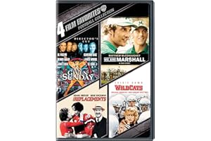 4 Film Favorites: Football (We Are Marshall,Any Given Sunday: Director's Cut, The Replacements, Wildcats)