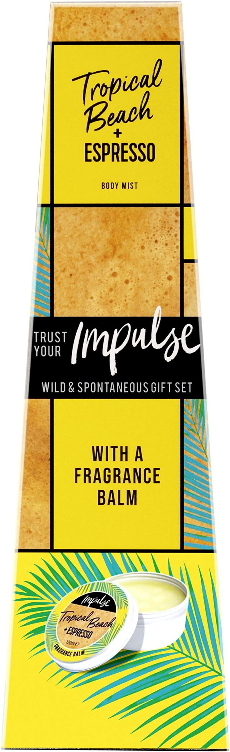 Impulse Wild & Spontaneous Body Mist & Fragrance Balm Gift Set Tropical Beach