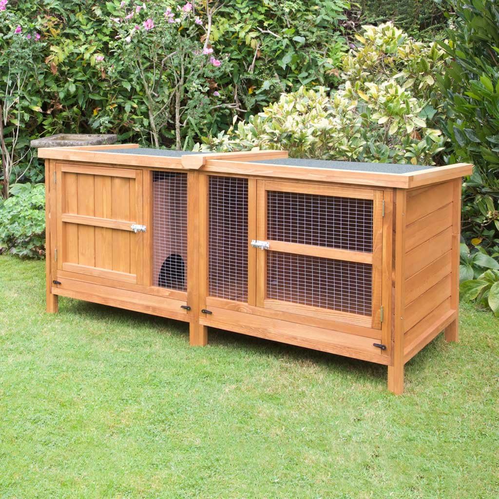 Super Saturday Chartwell 6ft Single Tier Outdoor Rabbit Hutch And 6ft