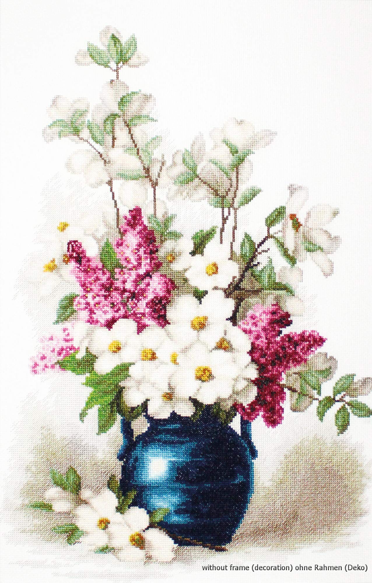 Luca-S Lilac and Jasmine Counted Cross Stitch Kit