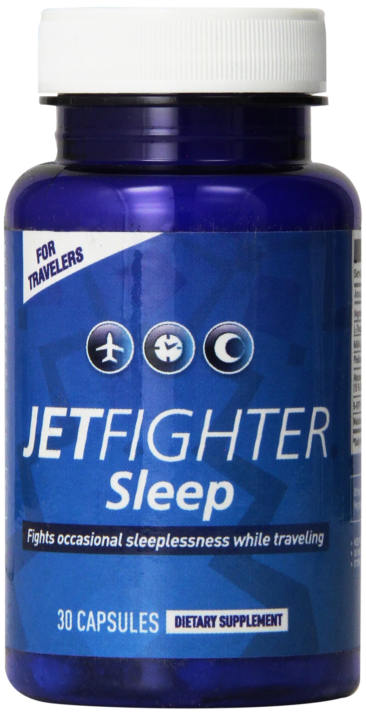 JetFighter Awake 30 capsules Jet Lag Relief Supplement