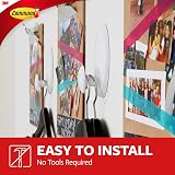 Command 17019-ES White Clothes Hanger Hook 3.4kg Damage Free Hanging 1 Pack view 4