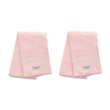 Amazon.com: AQUIS Diva Darling, fácil de usar y superabsorbente toalla de microfibra para el pelo (rosa, juego de 2 toallas): Beauty