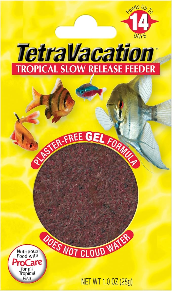 Tetra Weekend Tropical Slow Release Feeder Fish Food, 1.06