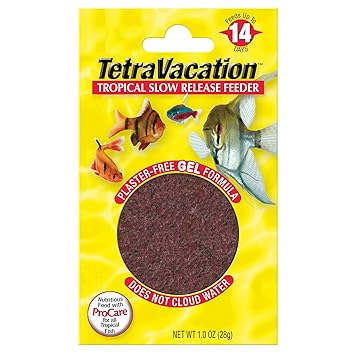 Tetra 77150 Vacation Gel Feeder Block 14 Day Amazon In Pet Supplies
