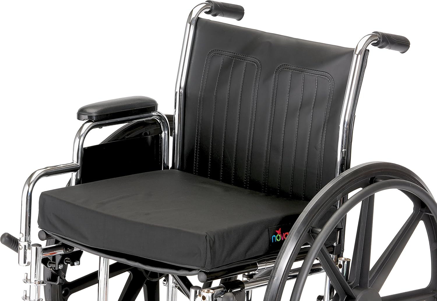 Nova Gel & Memory Foam Seat & Wheelchair Cushion in 8 Sizes (from 16” X 16” to 18” X 24” Extra Wide), Comfortable & Durable Everyday Seat Cushion with Removable Water Resistant Cover, 2” or 3” Thick: Health & Personal Care
