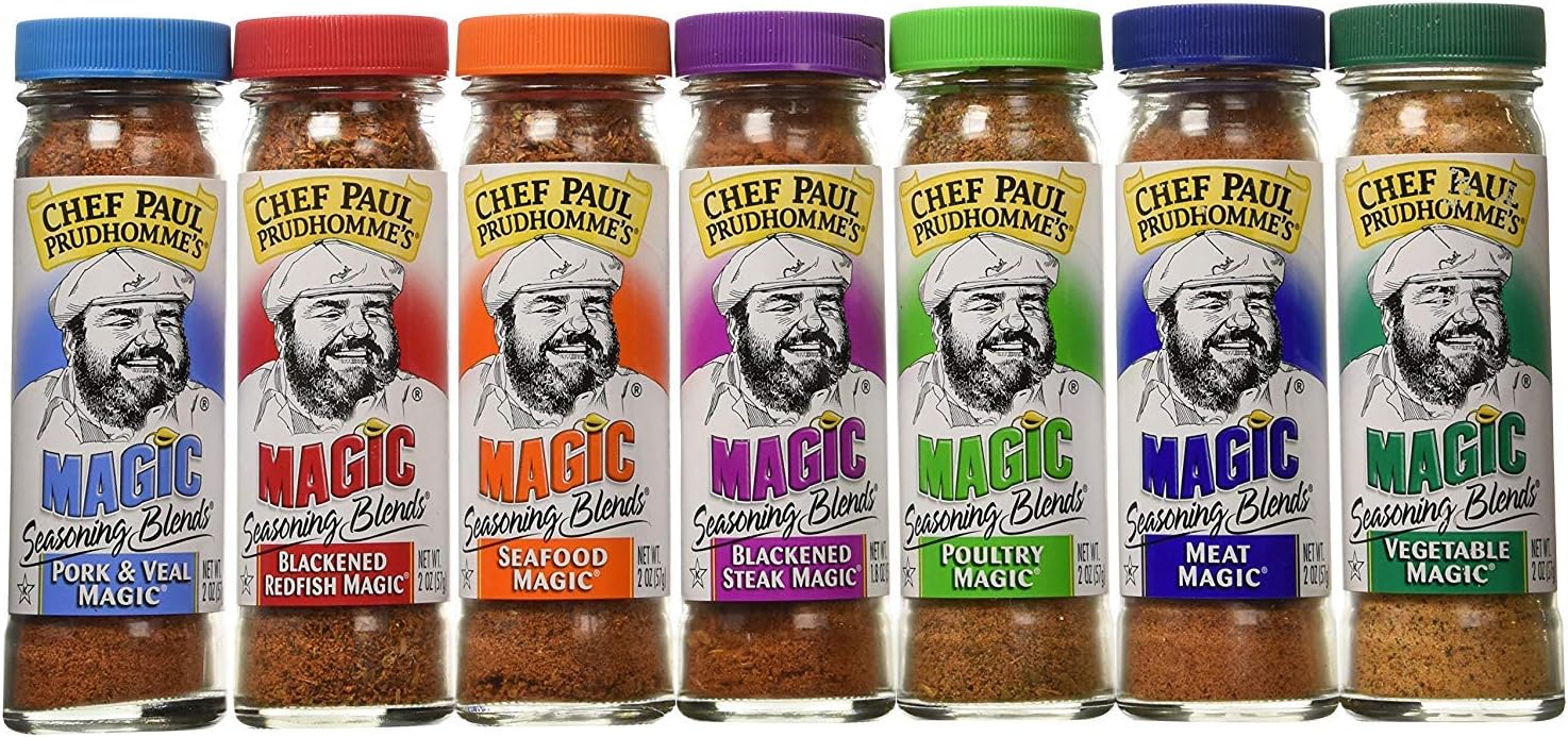 Chef Paul Prudhomme's Magic Seasoning Blends ~ Magic 21-Pack, Qty. 21 2-Ounce Bottles