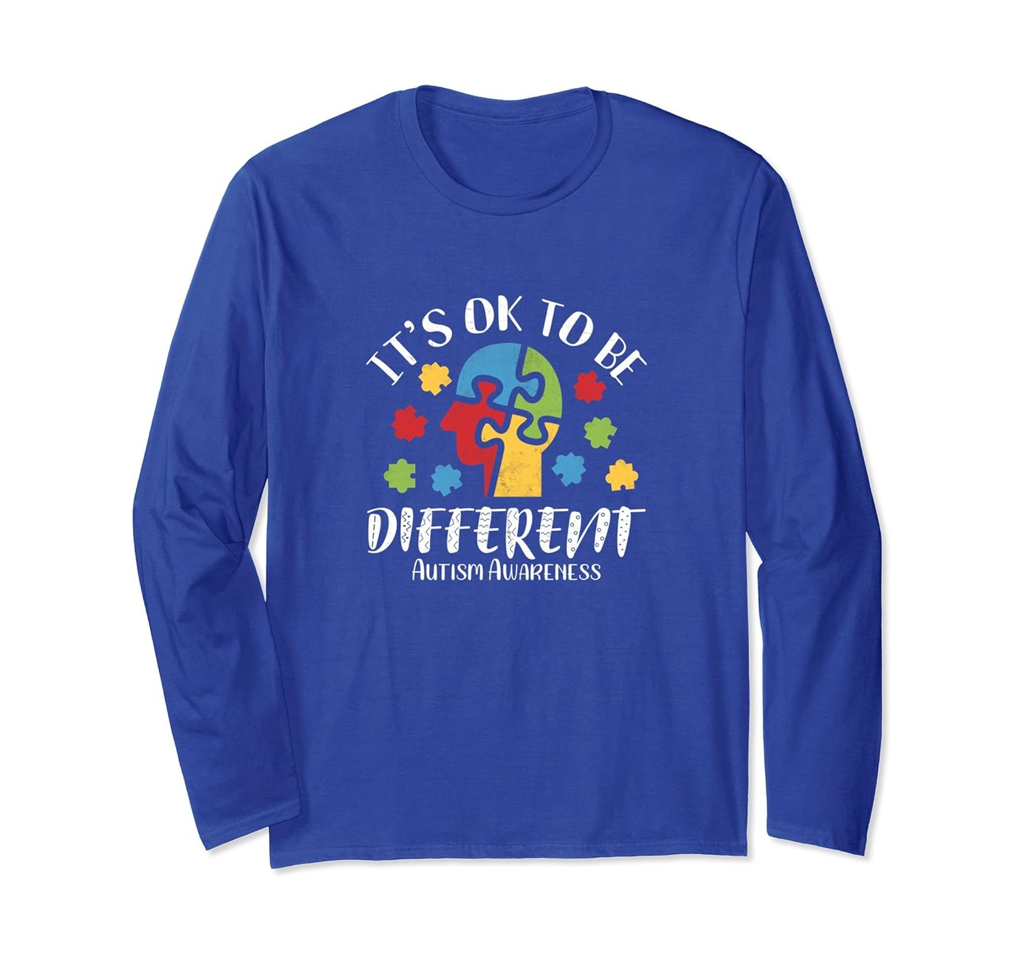 It's OK To Be Different Autism Awareness Long Sleeve Shirt-anz