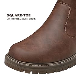 Jousen Mens Boots Retro Chelsea Boots Mens Casual