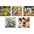 Myesha Toys Mickey Mouse & Friends Zigsaw Puzzle, Pack of 5, Total 45 Pieces
