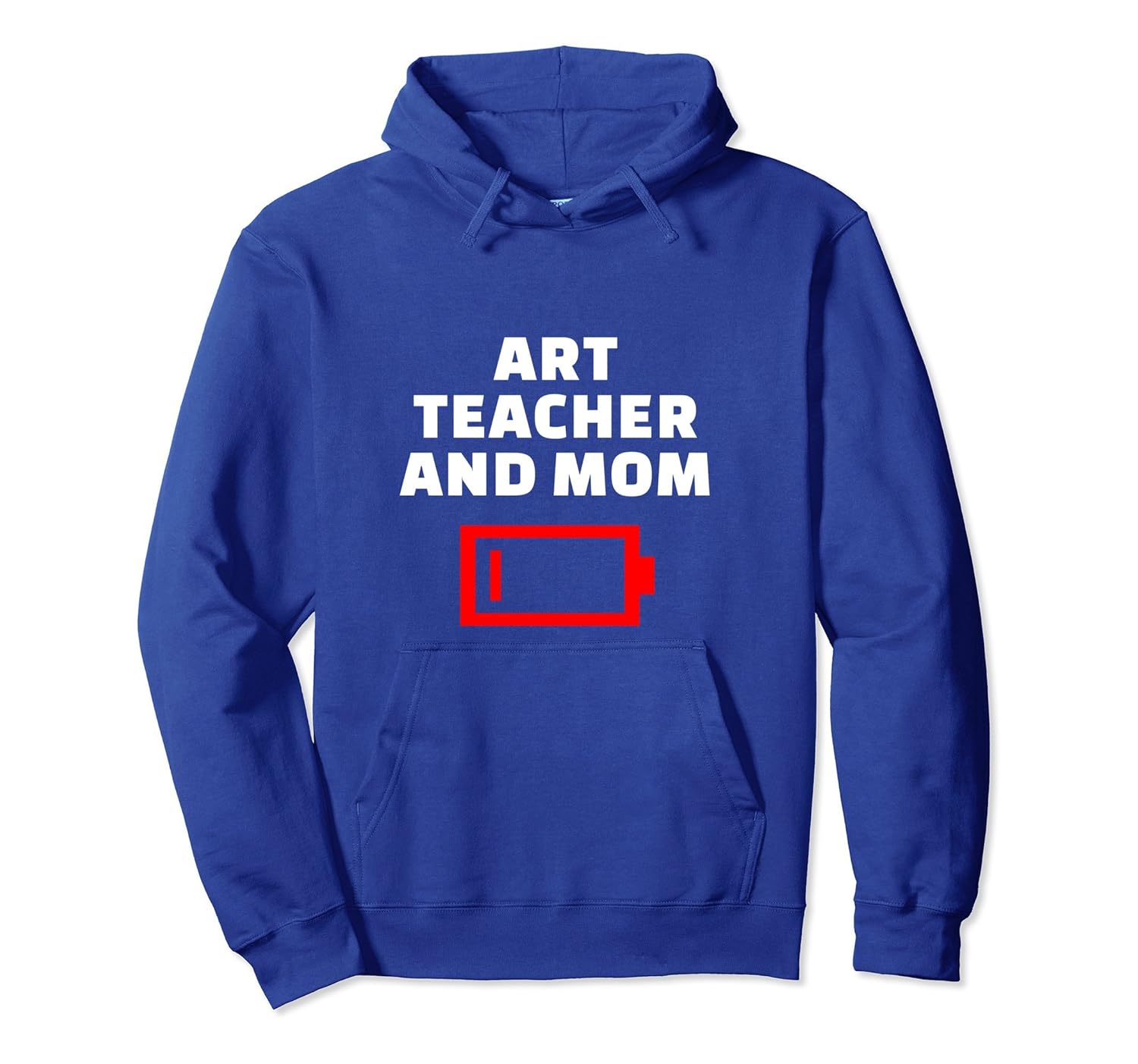 Funny Tired Art Teacher And Mom Mother's Day Gift Hoodie-Rose