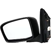 Dorman 955-1702 Driver Side Power Door Mirror - Folding Compatible with Select Honda Models, Black