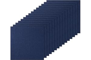 VEVOR Carpet Tiles Peel and Stick, 24” x 24” Squares Self Adhesive Carpet Floor Tile, Soft Padded Carpet Tiles, Easy Install 