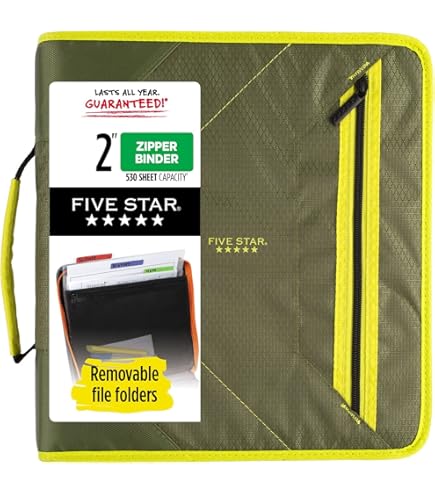 Samsonite Classic Zip Meadu00ae Zipper 3-Ring Binder With